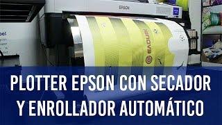 Plotter EPSON F6200 - Con Secadora electrónica y enrollador de papel