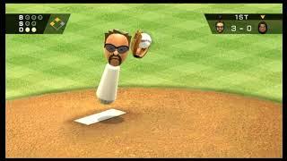 Wii Sports Baseball Jake vs Maria
