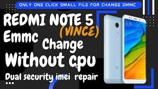 REDMI NOTE 5 EMMC CHANGE WITHOUT CPU | NOTE 5 (VINCE) EMMC CHANGE | REPLACE SKHYNIX TO SAMSUNG EMMC