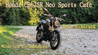 Live Probefahrt Honda CB125R Neo Sports Cafe JC91 | Mein erster Eindruck.