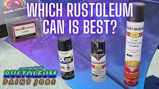 RUSTOLEUM TURBO CAN PAINT JOB WITH 2K CLEAR AND PEARLS! SPRAY PAINT FACE OFF