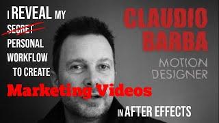 Motion Design Marketing Video: my Workflow Revealed