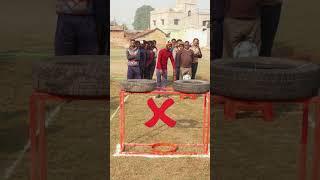 Pass the football under the tyre || #bharatswar #bharat #funnyvideos #adventures #shots #viral