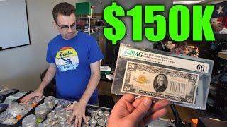 We Bought This $150,000 Coin Collection! (Bullion Market, Rare Silver Dollars, & Tyler Coin Show)