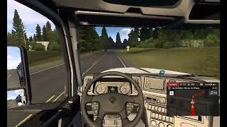 American Truck Simulator.№2973.Таскаем грузы по Америке.