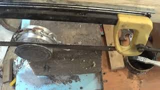 маятниковая пила своими руками Cut metal easily! - DIY Power hacksaw Power Hacksaw