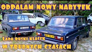 Odpalam nowy nabytek. Łada 2106 ruski klasyk w trudnych czasach.