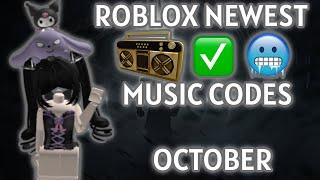 Roblox Music Codes/IDs (October 2024) *WORKING* ROBLOX ID