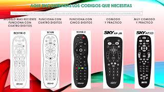 Configurar CONTROL SKY en 15 segundos