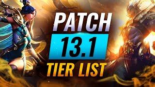 SEASON 13 Tier List: ALL New Buffs & Nerfs - League of Legends Patch 13.1