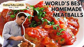 The World's Best Homemade Meatballs