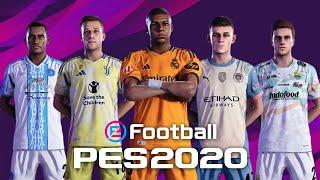 PES 2020 OPTION FILE FULL UPDATE SEASON 2024-2025.