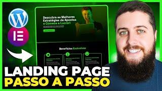 Como Criar uma LANDING PAGE Profissional com WordPress + Elementor Grátis