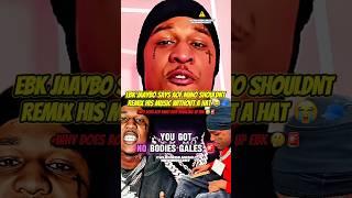 EBK Jaaybo says AOF Niino has no B’s  #ebkjaaybo #aofniino #nightingale #norcal #nojumper #cali