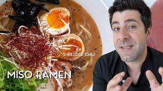 BLOND AND RED MISO RAMEN like you never seen before!!