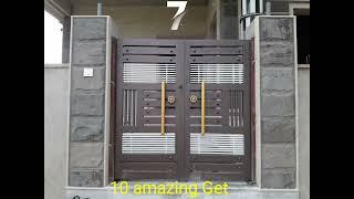 iron latest design gate home main gate Welding Studio steel gate design How To make gate design