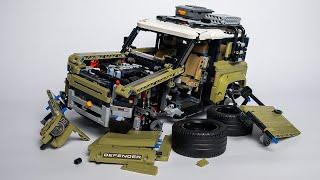 СБОРКА ЛЕГО ЛЕНД РОВЕРА! Китайская копия LEGO Technic 42110 Land Rover Defender!