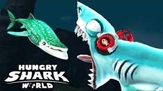 Hungry Shark World - ЛИСЬЯ АКУЛА (Thresher) - МАКСИМАЛЬНЫЙ УРОВЕНЬ