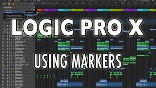 Logic Pro X - Using Markers