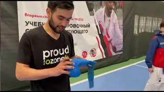 Karate kumite seminar world champion Dastonbek Otabolaev