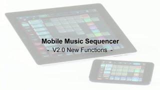Yamaha Mobile Music Sequencer - V2.0: New Functions - iPhone, iPod touch, iPad App