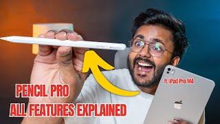 Apple Pencil Pro - All Features in 1 Video! [Hindi]