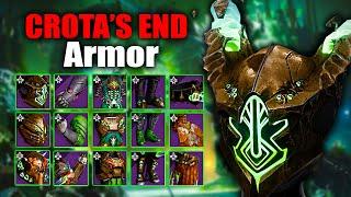 CROTA'S END Raid Armor ALL CLASSES | Destiny 2 Season of the witch