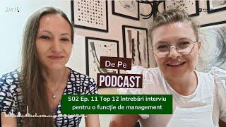 Top 12 întrebări interviu pentru o funcție de management