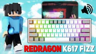 Redragon K617 Fizz + Bedwars Gameplay with Keyboard & Mouse Sounds