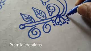 || Easy side muggulu || rangoli creations by step by step ||@PramilaRangoli