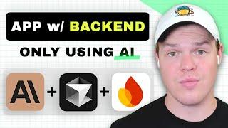 Let's build an app's backend using AI in 21 min (Cursor AI, Claude AI, Firebase, GitHub, React)