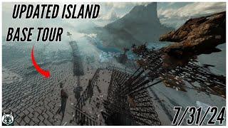 ISLAND BASE TOUR UPDATED|Ark Ascended|SmallTribes