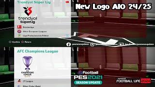 New Logo AIO Official 24/25 - PES 2021 & Football Life 2024