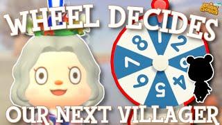 WHEEL DECIDES OUR VILLAGER HUNT CHALLENGE?! | 100 subs, THANK YOU  | Animal Crossing: New Horizons