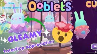 GLEAMY Taterflop Is here!  New Ooblets Spring Update!