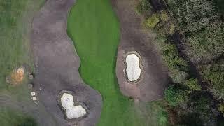 New 15th Hole Bunkers - Hallowes Golf Club