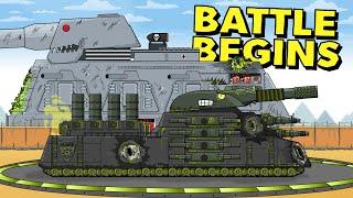 "Chemist VS Colonel - The Battle Begins" Cartoons about tanks