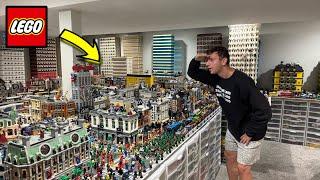 FULL Lego Basement Tour 2024 | The MASSIVE Lego City