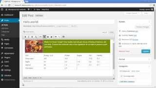 CKEditor Table Insert demo