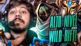 O ALTO NÍVEL DO WILD RIFT ESTA ASSIM