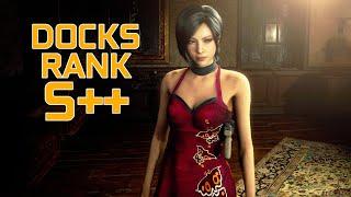 Original Red Dress Ada Wong Mercenaries Docks S++ Rank | Resident Evil 4 Remake Separate Ways 4K