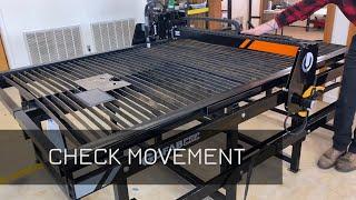 General Maintenance and Check Points on a Go Fab CNC Table