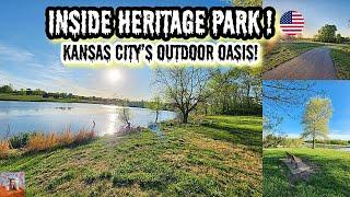 Hidden Gem in Kansas City! Discover Heritage Park’s Trails, Lake & Family Fun! 