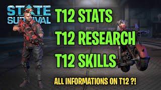 STATE OF SURVIVAL: THE FIRST NEWS ON T12 : RESEARCH, BUILDINGS, STATISTICS !