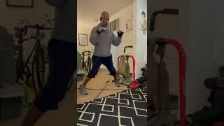 Boxing footwork drill