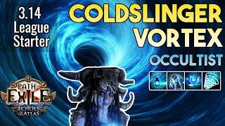 [3.14] Coldslinger Vortex Build (League Starter) | Occultist | Ultimatum | Path of Exile 3.14