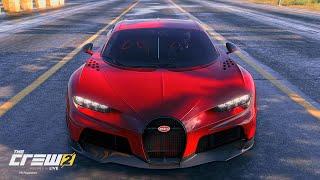 The Crew 2 - Bugatti Chiron Super Sports 21" 1900HP Fully Upgrade & Pro Settings "540 KM/H 335 MPH"