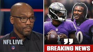 NFL LIVE | "Super Bowl for Lamar Jackson" - Louis Riddick reacts to Ravens signing DeAndre Hopkins