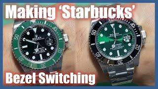 Making Starbucks Submariner (Fake ROLEX Submariner VSF)