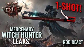 Witch Hunter LEAKS: CRAZY DPS Build on Mercenary Path of Exile 2